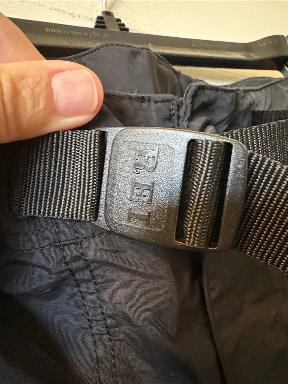 REI Black 100% Nylon Shorts size 16